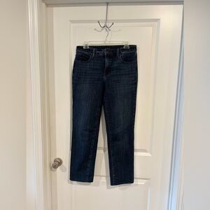 Talbots Straight Leg Jeans Size 4 Dark Wash